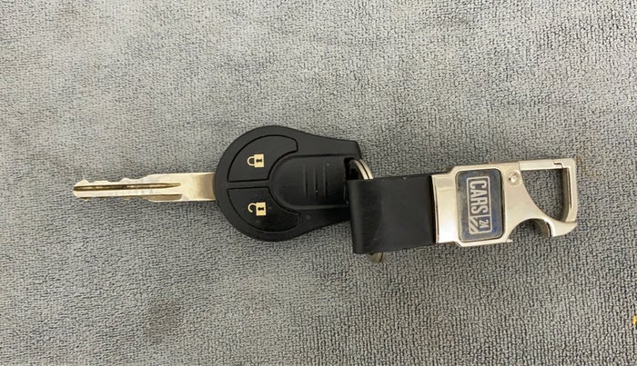 2018 Datsun Go Plus A (O), CNG, Manual, 46,512 km, Key Close Up