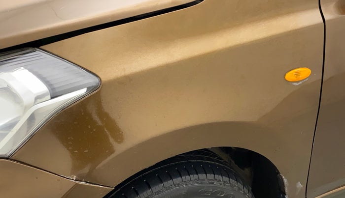 2018 Datsun Go Plus A (O), CNG, Manual, 46,512 km, Left fender - Slightly dented