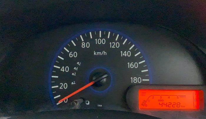 2018 Datsun Go Plus A (O), CNG, Manual, 46,512 km, Odometer Image