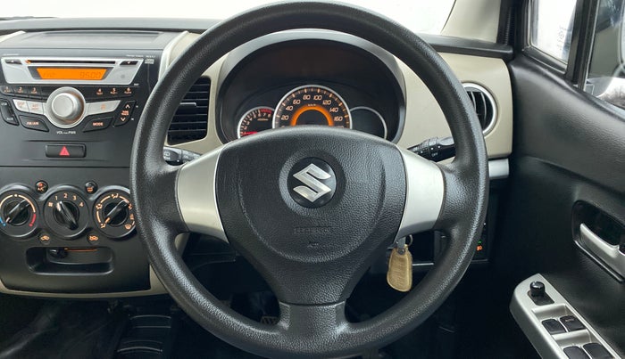 2016 Maruti Wagon R 1.0 VXI ABS AIR BAG, Petrol, Manual, 40,000 km, Steering Wheel Close Up