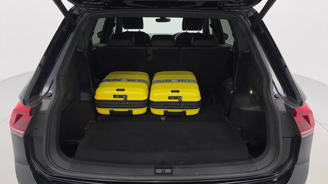 Boot Inside View with Luggage