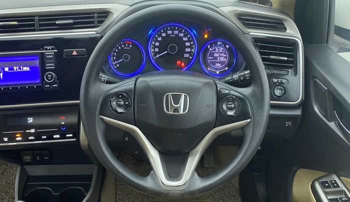 2016 Honda City V MT PETROL, Petrol, Manual, 62,146 km, Steering Wheel Close Up