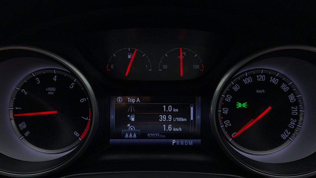 2018 Holden Calais V (5yr), Automatic, 92035 km, Odometer View