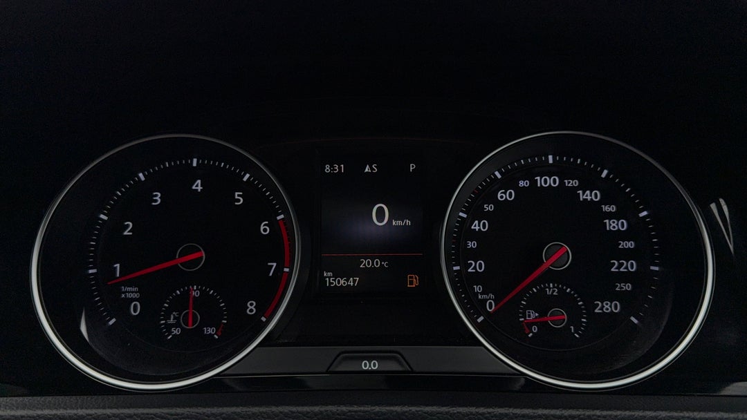 2017 Volkswagen Golf Gti, Automatic, 150647 km, Odometer View