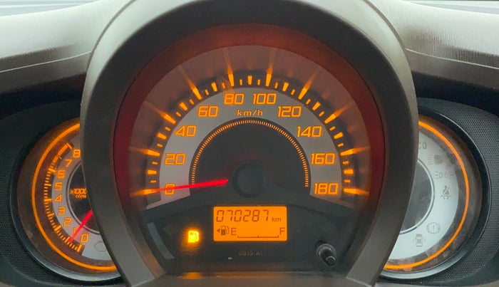 2013 Honda Brio S MT, Petrol, Manual, 70,283 km, Odometer Image