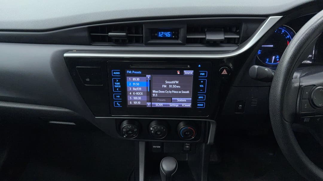 2018 Toyota Corolla Ascent, Automatic, 51729 km, Center Console