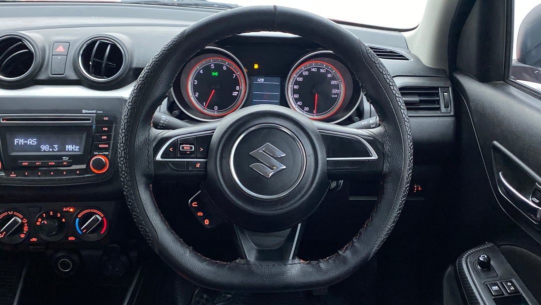 Steering Wheel Close Up