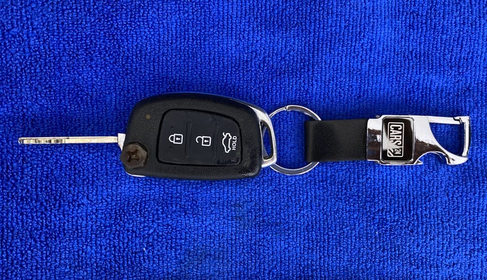 2015 Hyundai Xcent S 1.2 OPT, Petrol, Manual, 42,466 km, Key Close Up