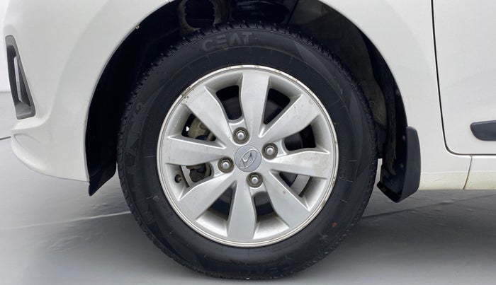 2015 Hyundai Xcent S 1.2 OPT, Petrol, Manual, 42,466 km, Left Front Wheel