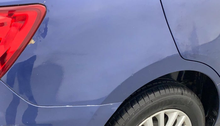 2017 Maruti Dzire ZXI, Petrol, Manual, 65,593 km, Right quarter panel - Slightly dented