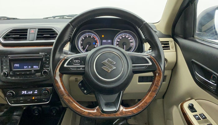 2017 Maruti Dzire ZXI, Petrol, Manual, 65,593 km, Steering Wheel Close Up