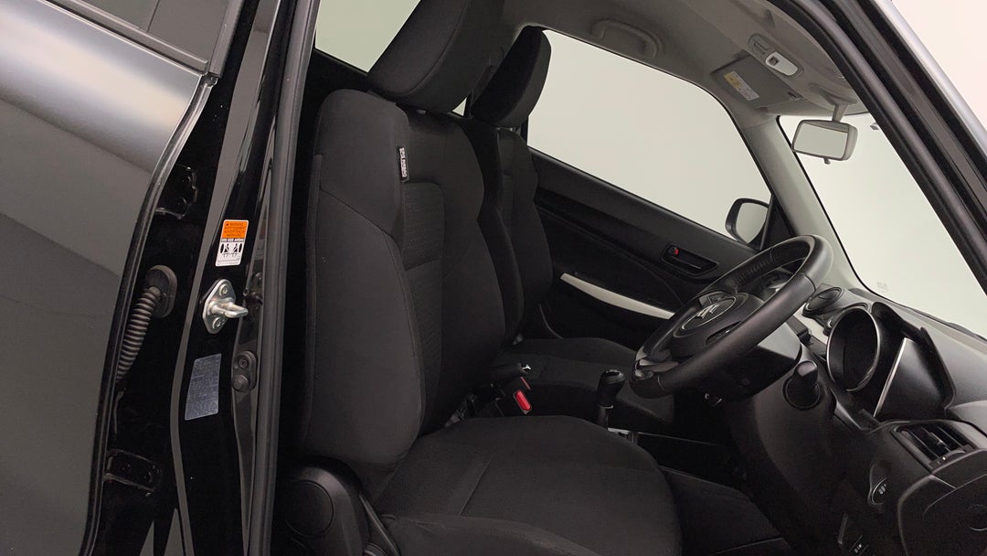 Right Side Front Door Cabin View