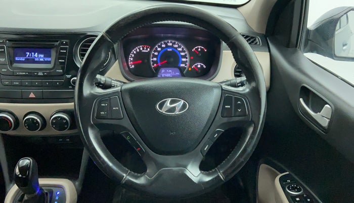 2014 Hyundai Grand i10 ASTA 1.2 AT VTVT, Petrol, Automatic, 87,485 km, Steering Wheel Close-up