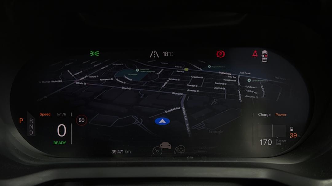 2022 Polestar 2 Long Range Single Motor 78kwh, Automatic, 39471 km, Odometer View
