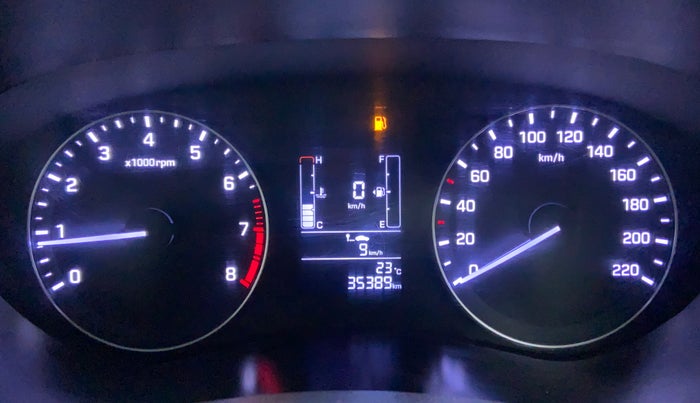 2017 Hyundai Elite i20 ASTA 1.2, Petrol, Manual, 35,389 km, Odometer View