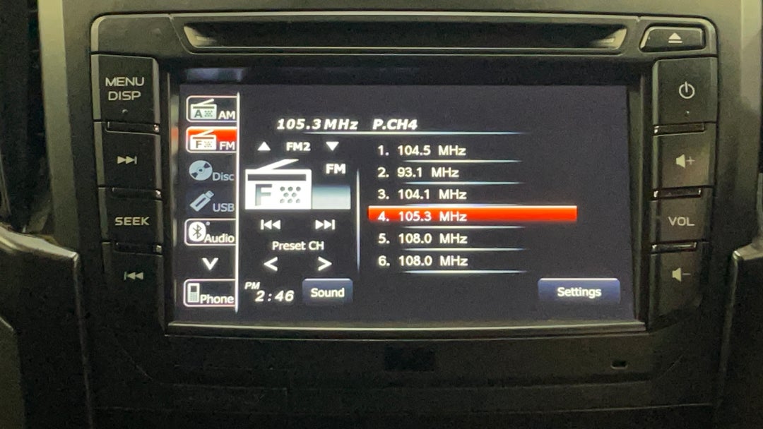 2018 Isuzu D-MAX Sx Hi-ride (4x2), Automatic, 63926 km, Infotainment System