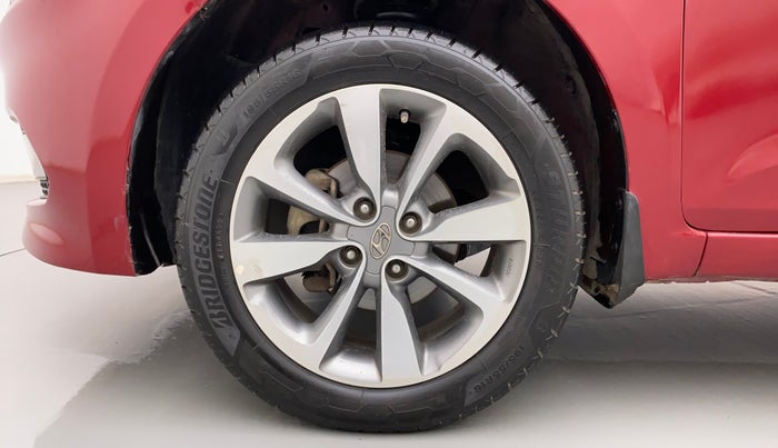 2017 Hyundai Elite i20 ASTA 1.2 DUAL TONE, Petrol, Manual, 54,739 km, Left Front Wheel