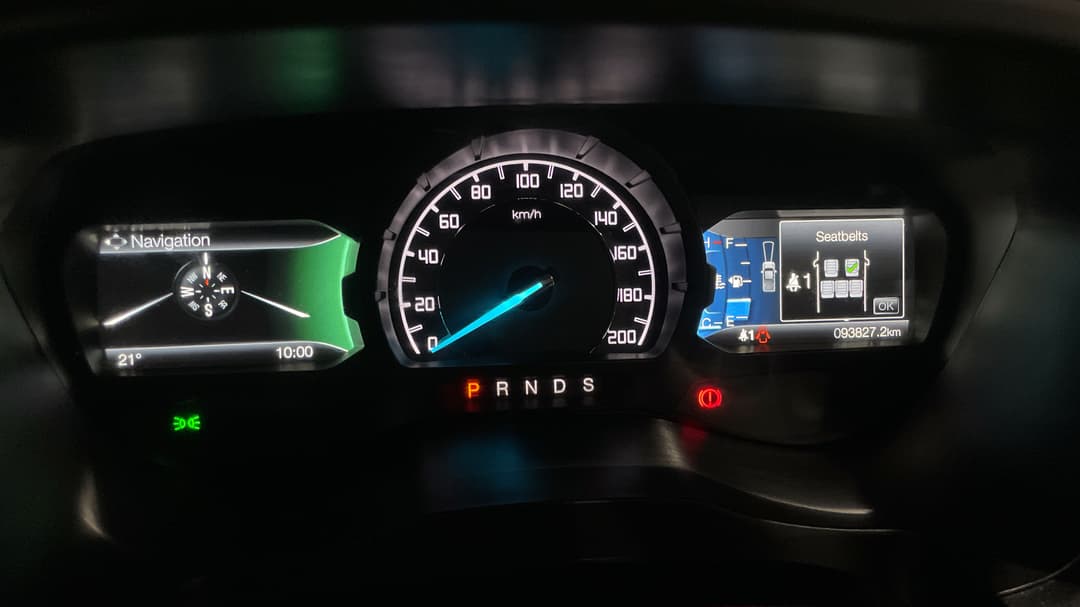 2021 Ford Ranger Wildtrak 2.0 (4x4), Automatic, 93827 km, Odometer View