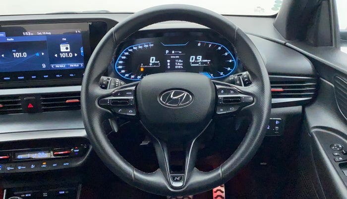 2022 Hyundai NEW I20 N LINE N8 1.0 TURBO GDI DCT, Petrol, Automatic, 9,549 km, Steering Wheel Close Up
