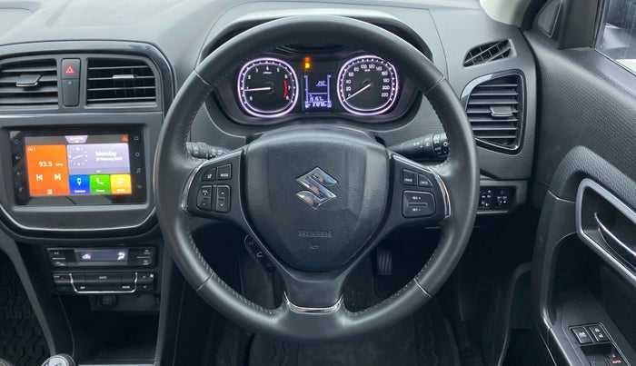 2020 Maruti Vitara Brezza ZXI PLUS, Petrol, Manual, 38,015 km, Steering Wheel Close Up