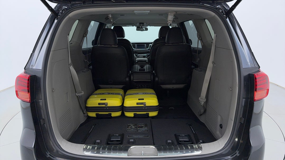 Boot Inside View with Luggage