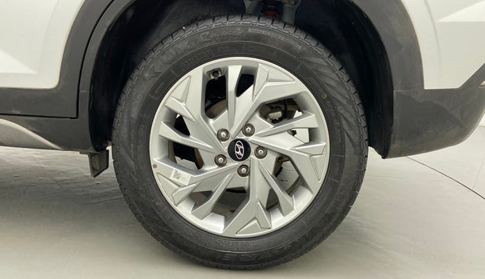 2021 Hyundai Creta SX PETROL MT, Petrol, Manual, 7,550 km, Left Rear Wheel