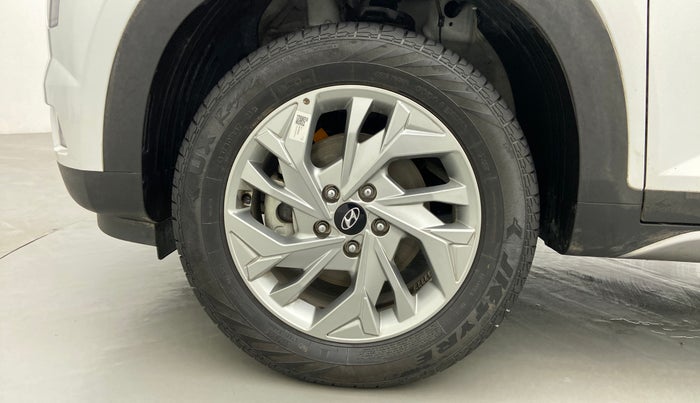 2021 Hyundai Creta SX PETROL MT, Petrol, Manual, 7,550 km, Left Front Wheel