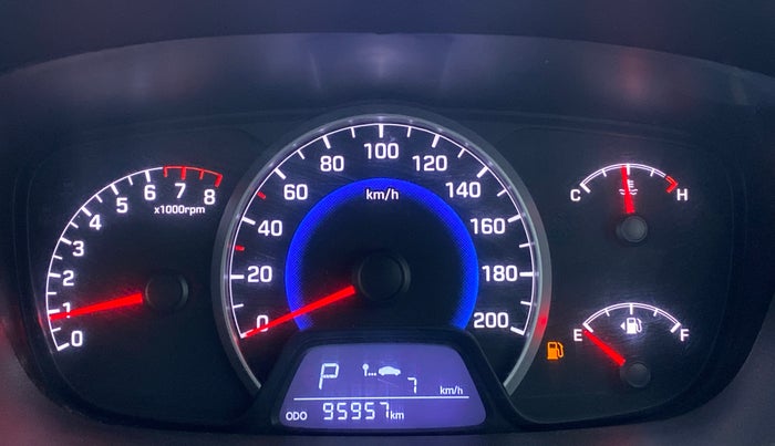2014 Hyundai Grand i10 ASTA AT 1.2 KAPPA VTVT, Petrol, Automatic, 96,494 km, Odometer Image