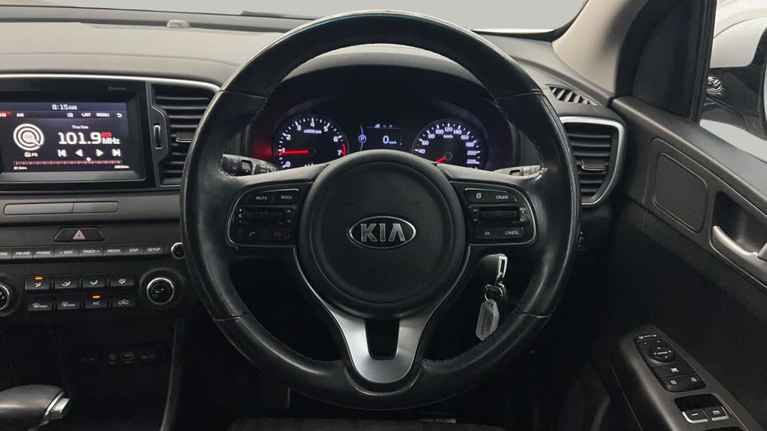 2018 Kia Sportage Si (FWD), Automatic, 120136 km, Steering Wheel Close-up