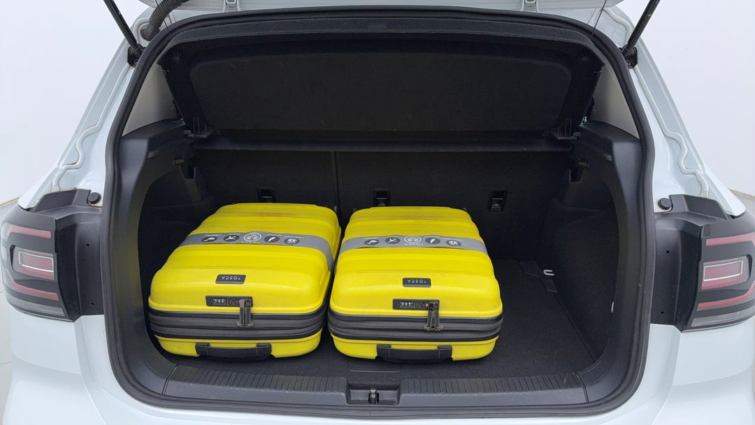 Boot Inside View with Luggage