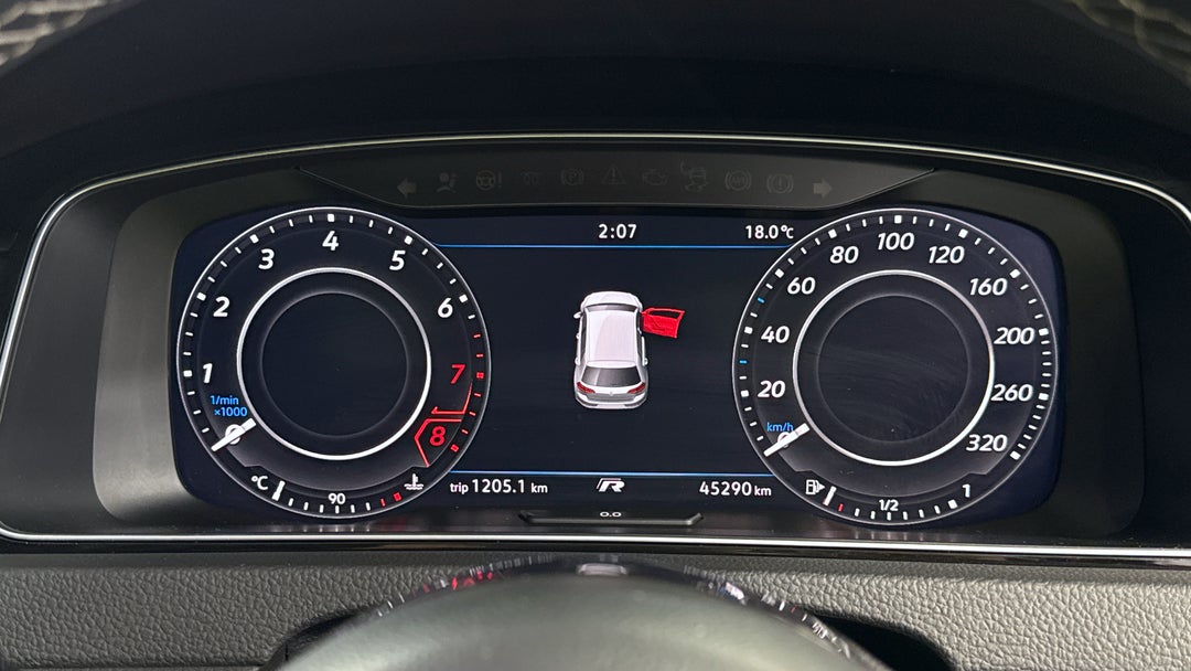 2020 Volkswagen Golf R, Automatic, 45290 km, Odometer View