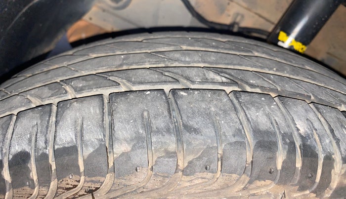 2015 Tata Zest XT PETROL, Petrol, Manual, 58,442 km, Left Front Tyre Tread