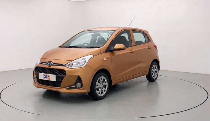 2017 Hyundai Grand i10 SPORTZ 1.2 KAPPA VTVT, Petrol, Manual, 7,434 km, Left Front Diagonal