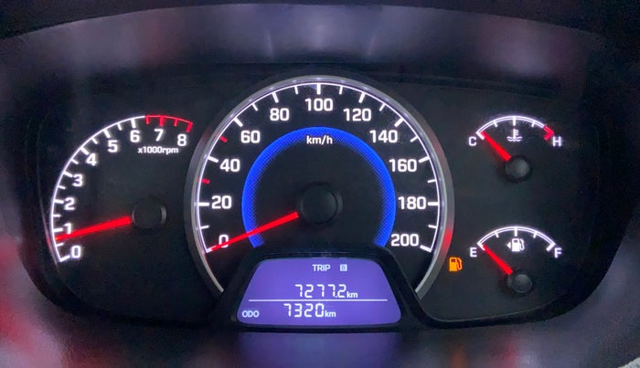 2017 Hyundai Grand i10 SPORTZ 1.2 KAPPA VTVT, Petrol, Manual, 7,434 km, Odometer Image