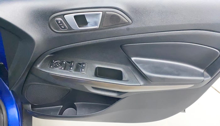 2018 Ford Ecosport TREND + 1.5L PETROL AT, Petrol, Automatic, 92,689 km, Driver Side Door Panels Control