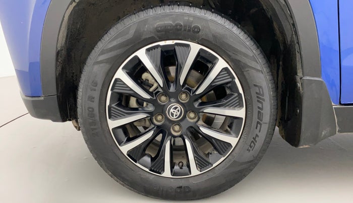 2021 Toyota URBAN CRUISER PREMIUM GRADE AT DUAL TONE, Petrol, Automatic, 32,896 km, Left Front Wheel