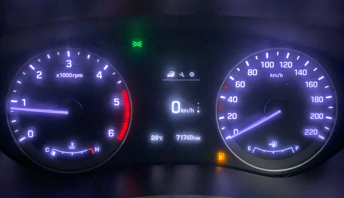 2016 Hyundai Elite i20 ASTA 1.4 CRDI (O), Diesel, Manual, 71,748 km, Odometer Image
