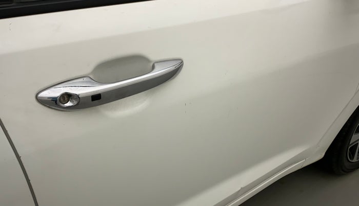 2020 Hyundai AURA SX 1.2 (O), Petrol, Manual, 5,028 km, Driver-side door - Minor scratches