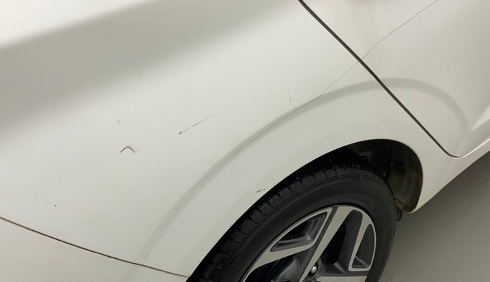 2020 Hyundai AURA SX 1.2 (O), Petrol, Manual, 4,881 km, Right quarter panel - Minor scratches