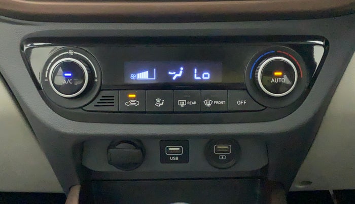 2020 Hyundai AURA SX 1.2 (O), Petrol, Manual, 5,028 km, Automatic Climate Control