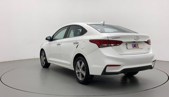 2019 Hyundai Verna 1.6 VTVT SX (O) AT, Petrol, Automatic, 85,545 km, Left Back Diagonal