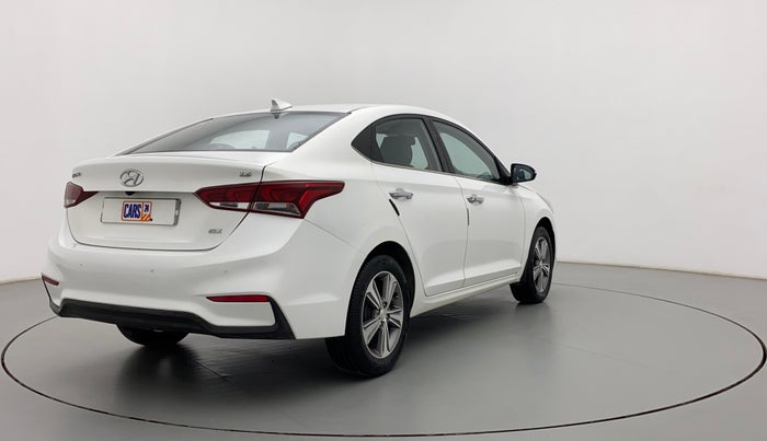 2019 Hyundai Verna 1.6 VTVT SX (O) AT, Petrol, Automatic, 85,545 km, Right Back Diagonal