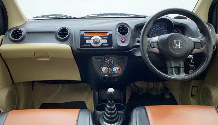 2014 Honda Amaze 1.2 SMT I VTEC, Petrol, Manual, 50,737 km, Dashboard View