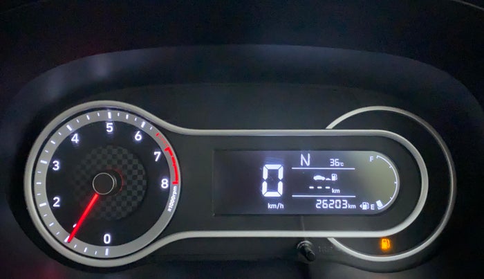 2020 Hyundai AURA SX PLUS 1.2 AMT, Petrol, Automatic, 26,202 km, Odometer Image