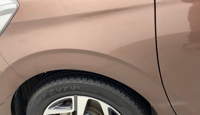 2020 Hyundai AURA SX PLUS 1.2 AMT, Petrol, Automatic, 26,202 km, Left fender - Slightly dented