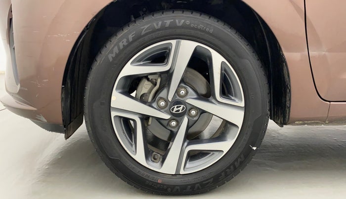 2020 Hyundai AURA SX PLUS 1.2 AMT, Petrol, Automatic, 26,202 km, Left Front Wheel