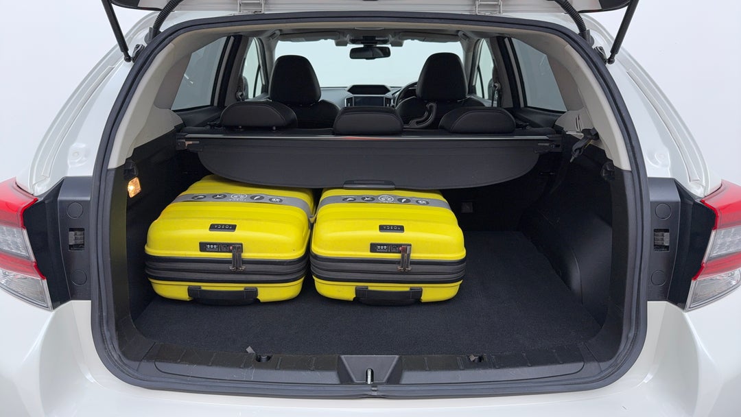 Boot Inside View with Luggage