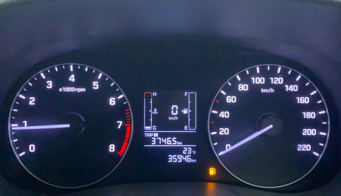 2018 Hyundai Creta 1.6 SX VTVT, Petrol, Manual, 36,045 km, Odometer Image