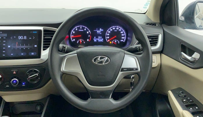 2021 Hyundai Verna E 1.5 PETROL, Petrol, Manual, 33,832 km, Steering Wheel Close Up