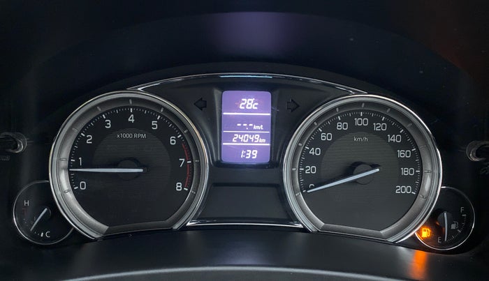 2017 Maruti Ciaz ZETA 1.4 VVT, Petrol, Manual, 24,167 km, Odometer Image